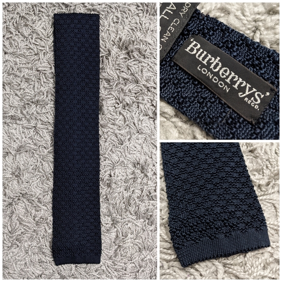 Burberry Other - Burberry Vintage Silk Knit Tie